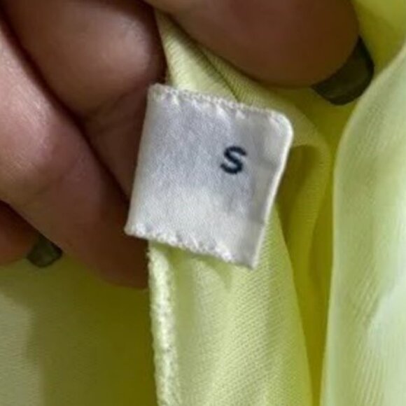 French Maid lime green vintage peignoir size S - Picture 9 of 11